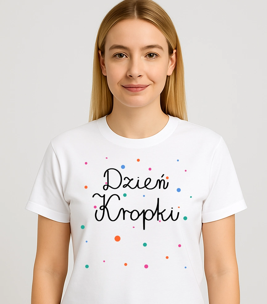 Damska koszulka na Dzień kropki