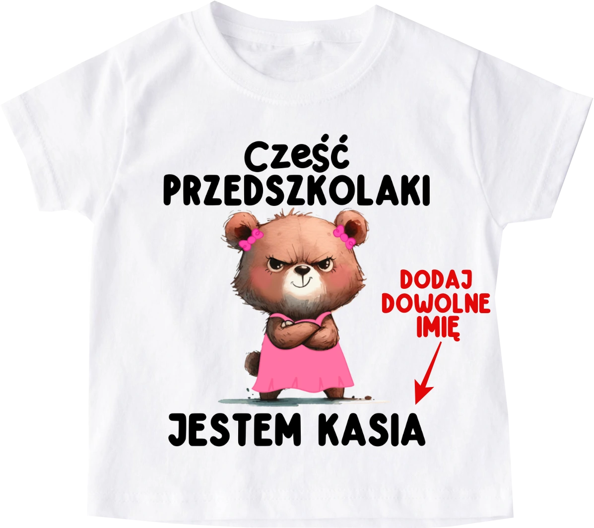 Koszulka dla dziewczynki do przedszkola