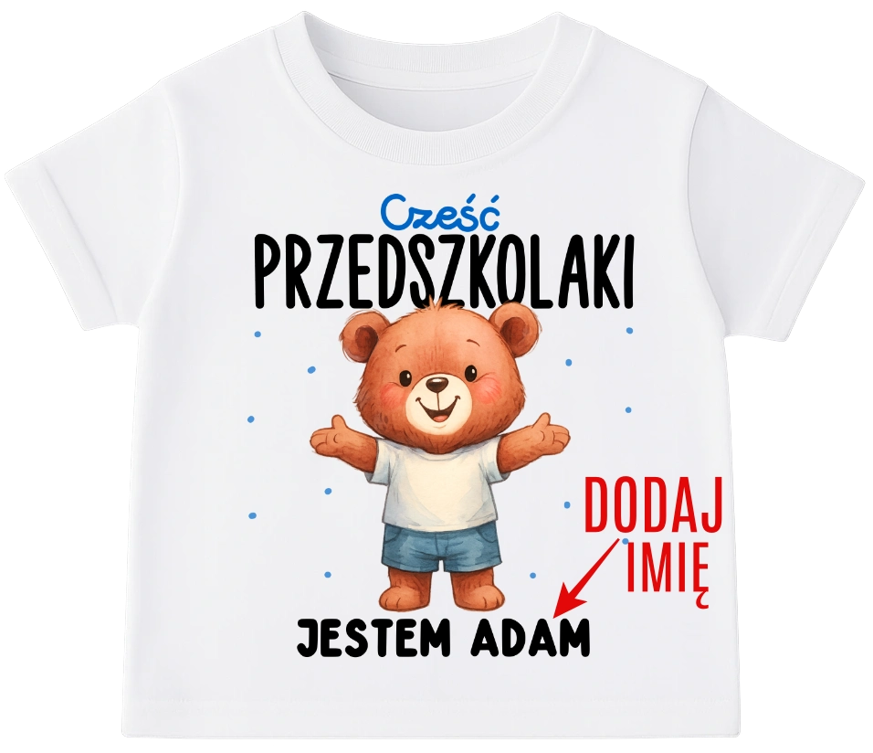 Koszulka dla chłopca do przedszkola