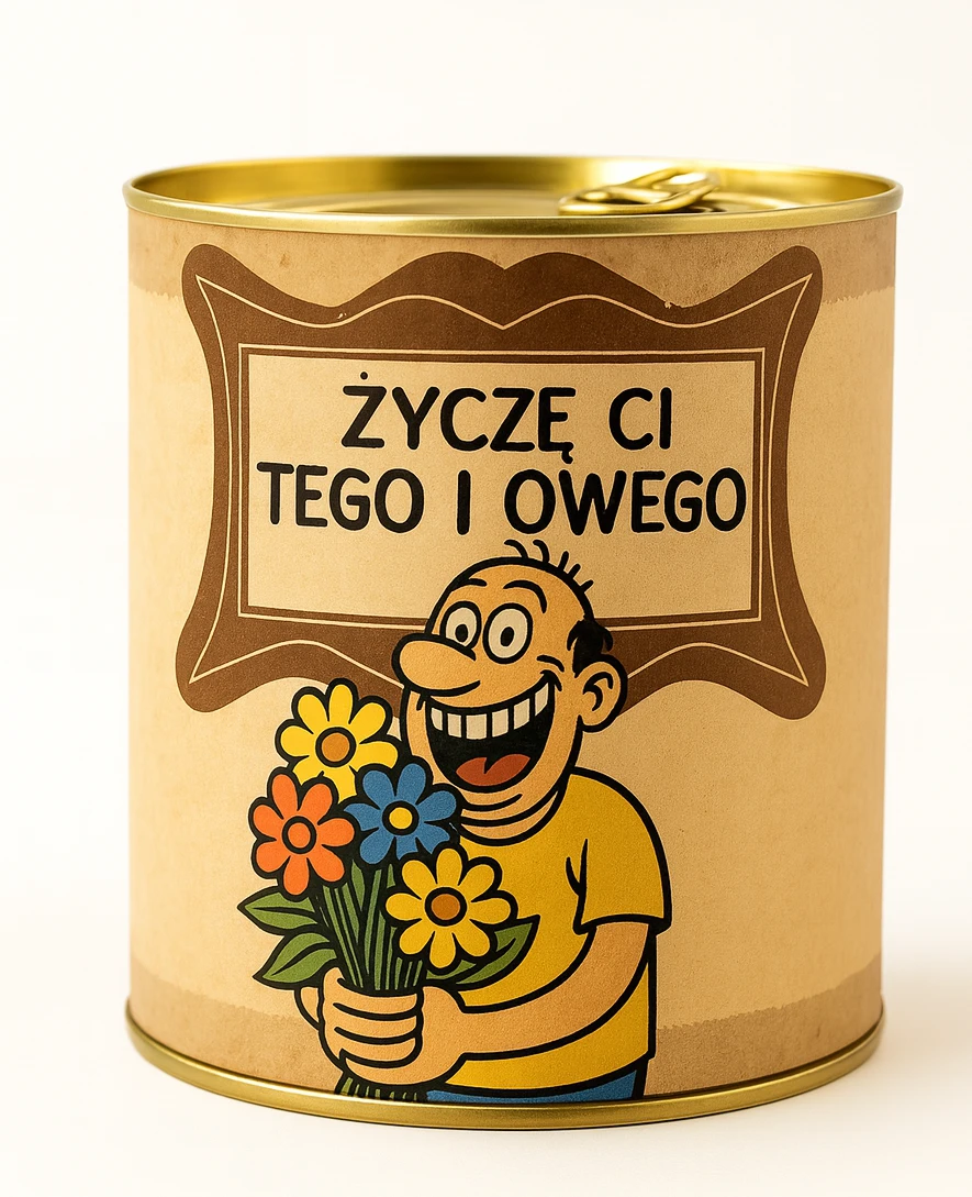 Pakowanie koszulki w puszkę - wzór numer 27