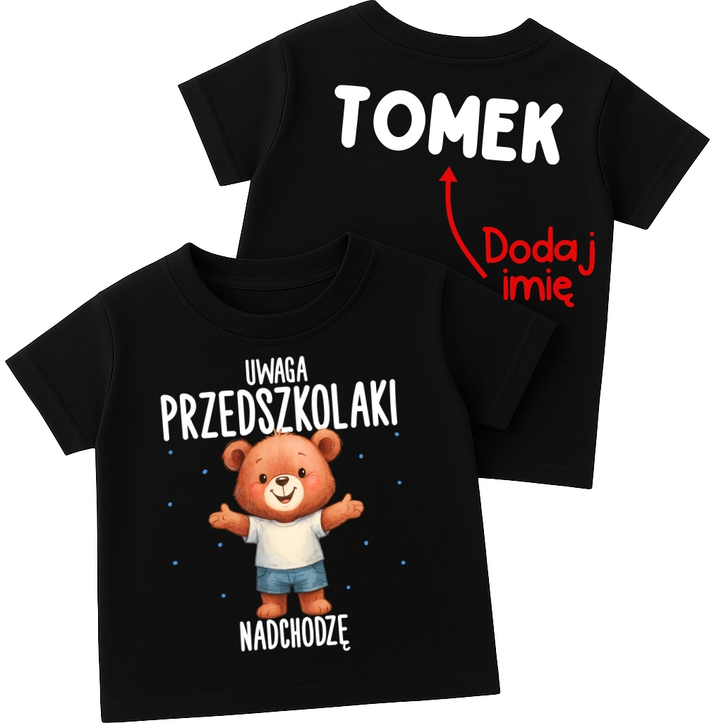 Koszulka dla chłopca do przedszkola
