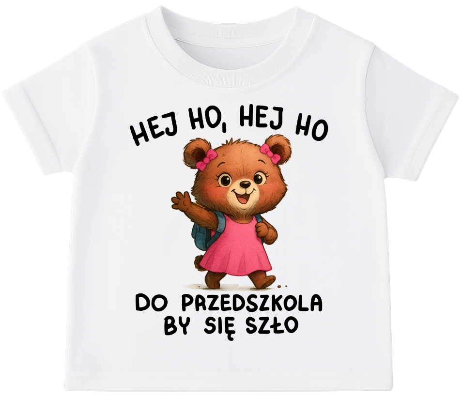Koszulka dla dziewczynki do przedszkola