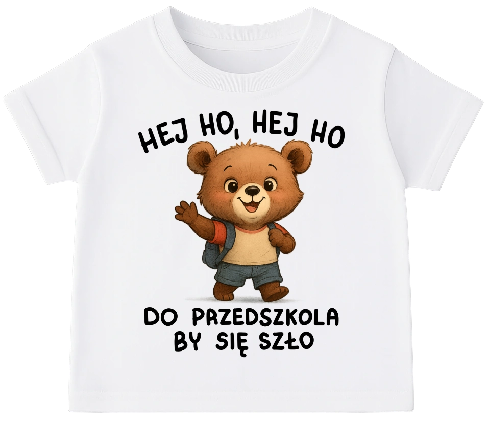 Koszulka dla chłopca do przedszkola