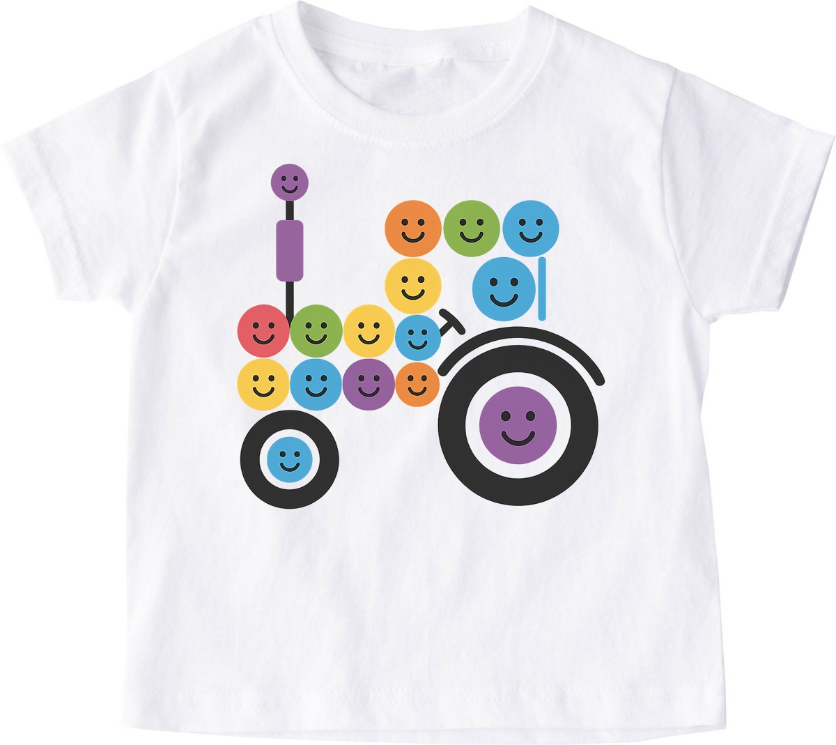 Koszulka na Dzień Kropki z traktorem