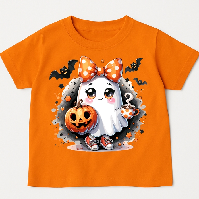 Pomarańczowa koszulka z dynią na Dzień Dyni - duszekdynia3