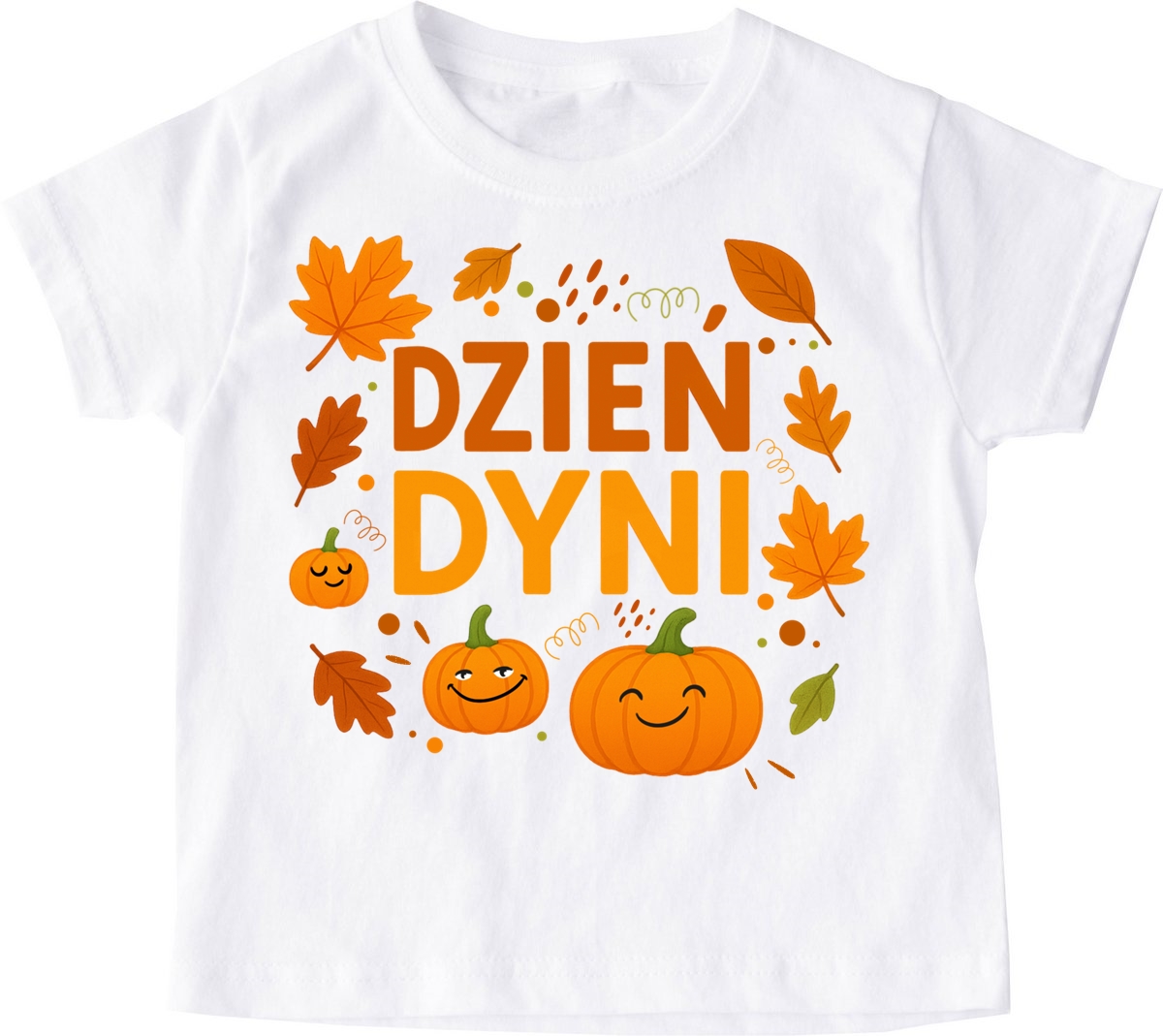KOSZULKA DLA DZIECKA z napisem dzień dyni