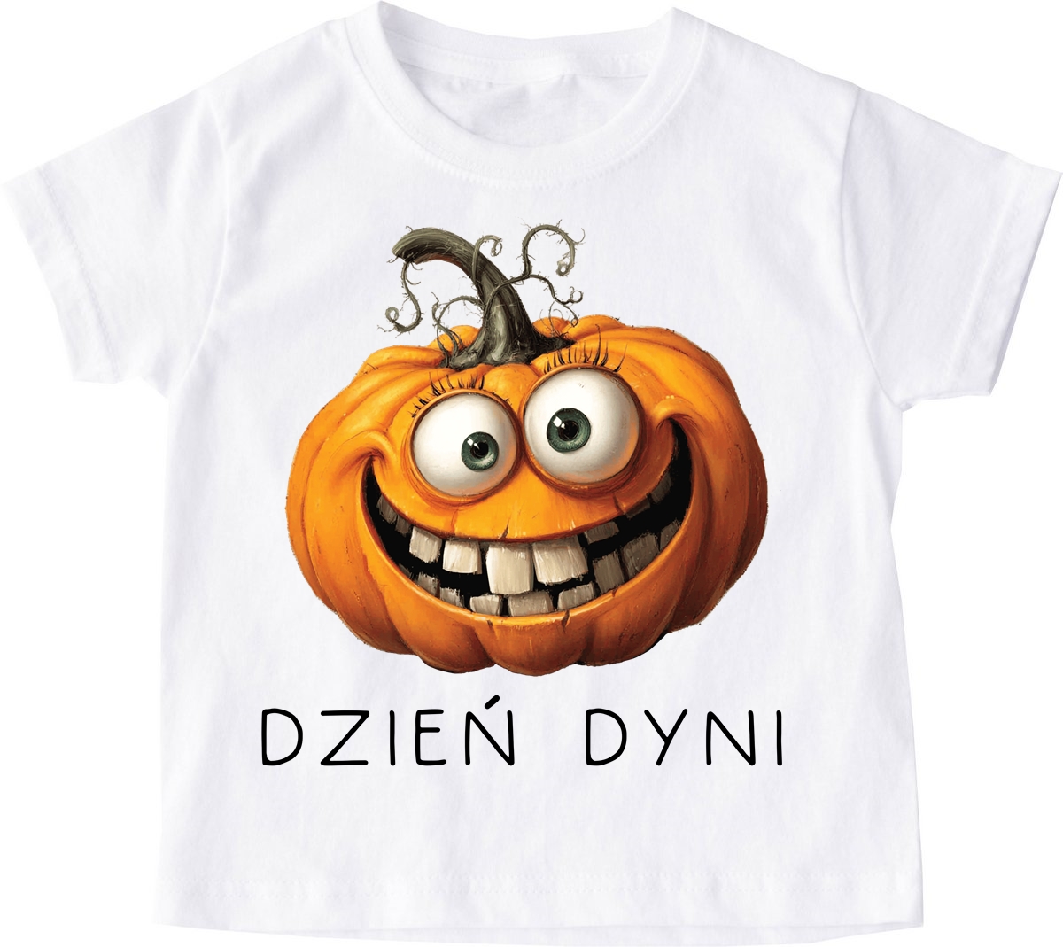 KOSZULKA DLA DZIECKA Z DYNIĄ z napisem dzień dyni