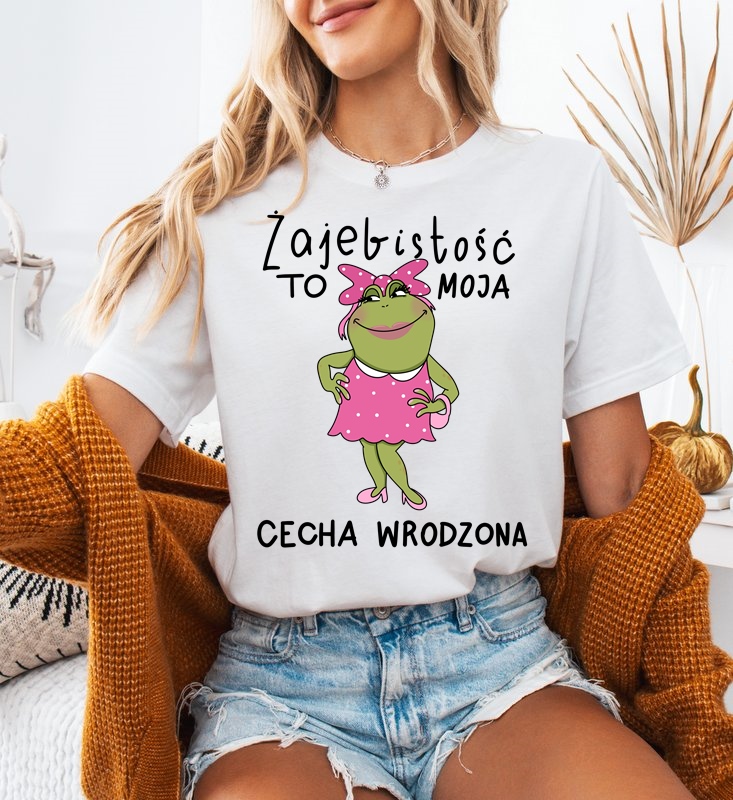 Fajna damska koszulka na prezent