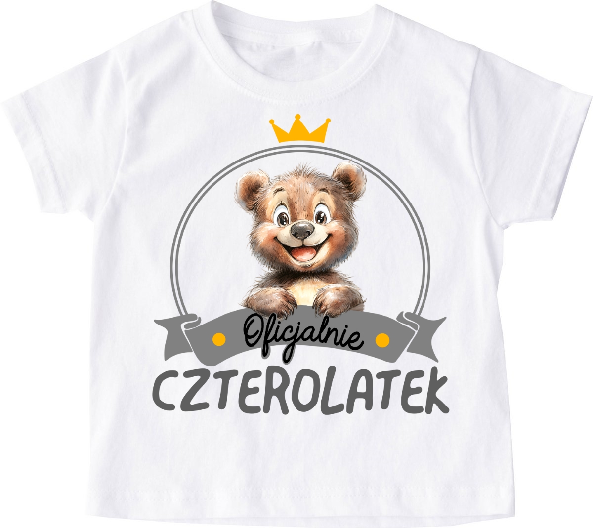 koszulka urodzinowa dla chłopca (4 latek)