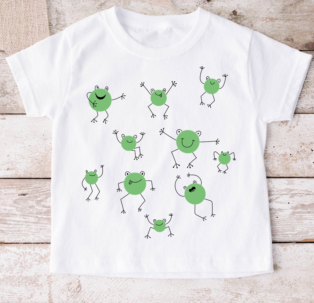 Koszulka dla dziecka w kropki na DZIEŃ KROPKI DO przedszkola - WZÓR KROPKI34