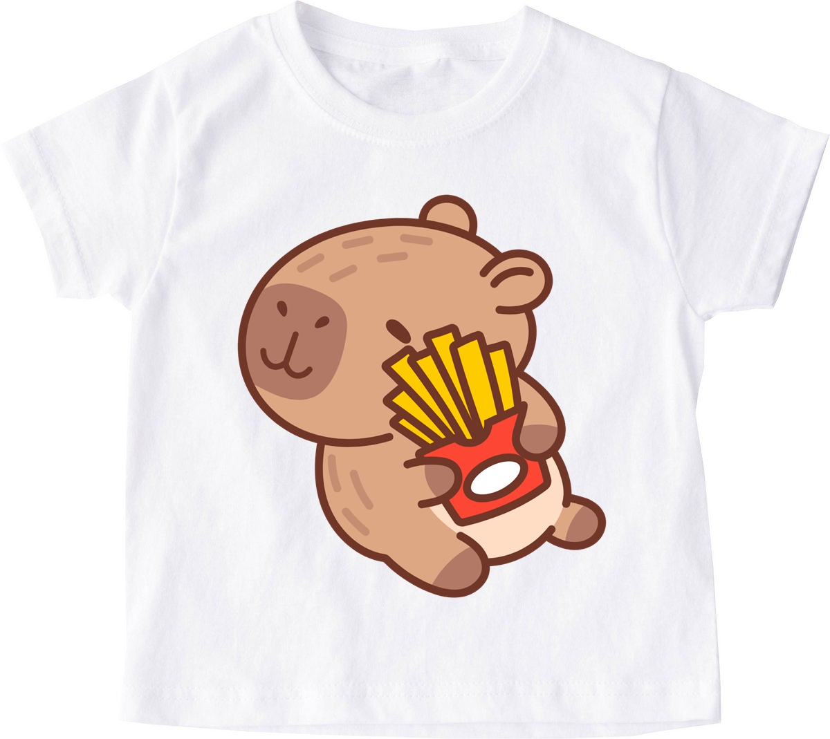 Koszulka z kapibarą - wzór kapibara5