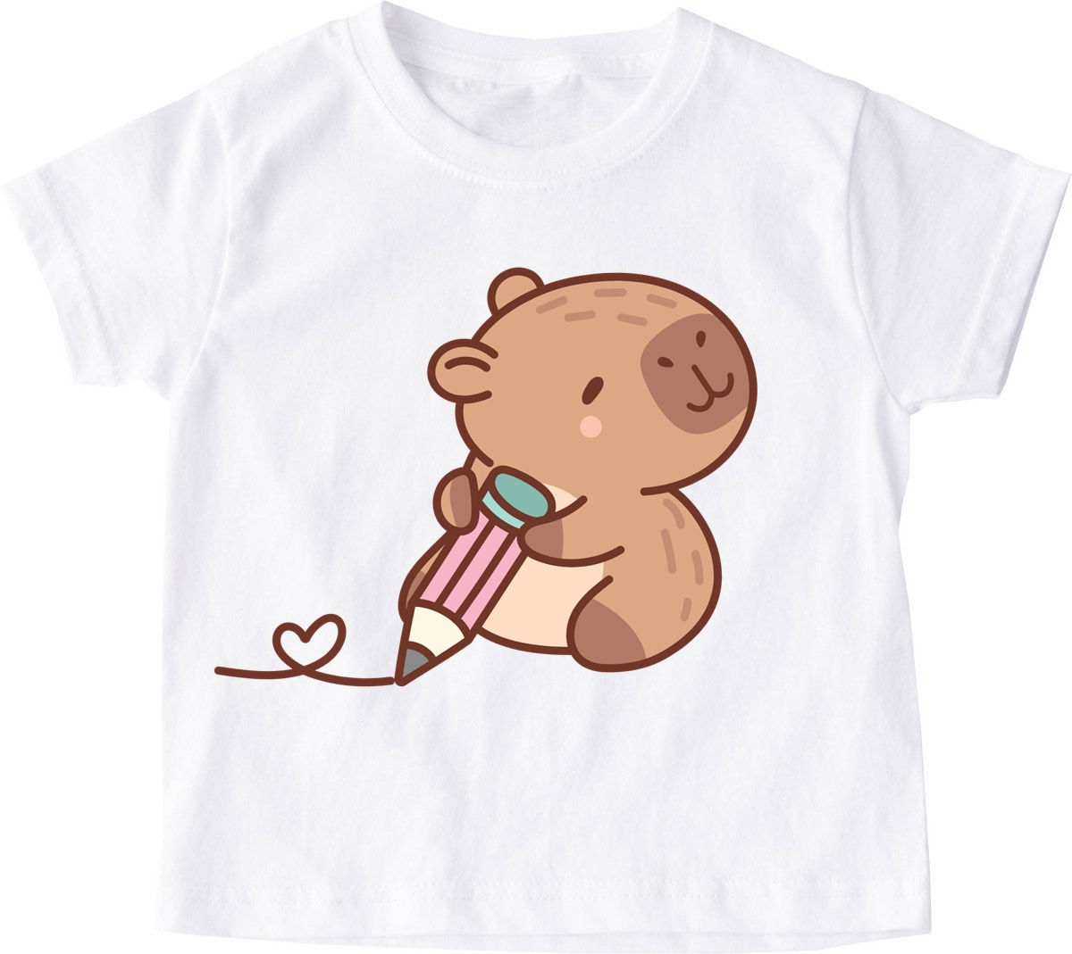 Koszulka z kapibarą - wzór kapibara6