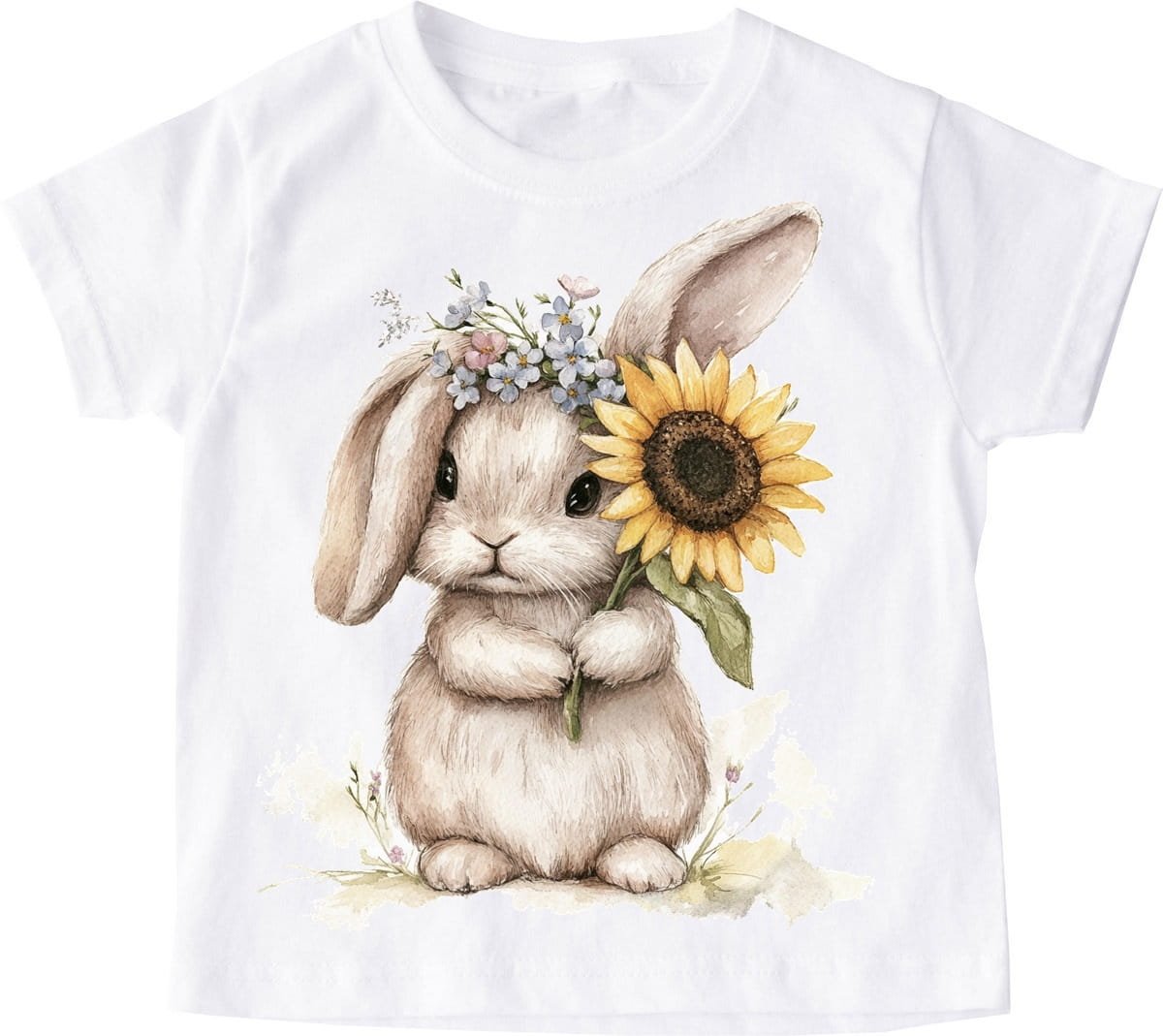Śliczna Koszulka z królikiem - wzór króliczek66