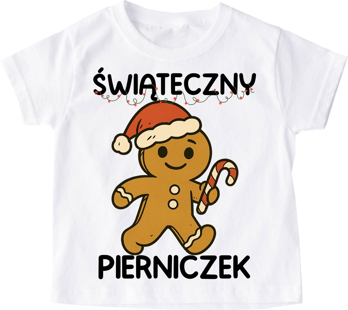 Koszulka dla chłopczyka na Mikołajki - świąteczny pierniczek