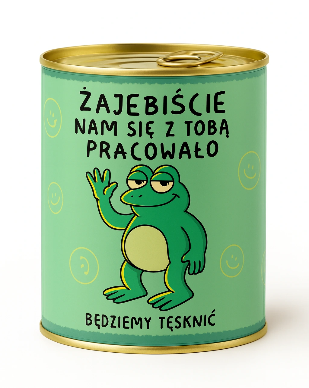 Pakowanie koszulki w puszkę - ŻAJEBIŚCIE NAM SIĘ Z TOBĄ PRACOWAŁO (POŻEGNANIE Z PRACY)