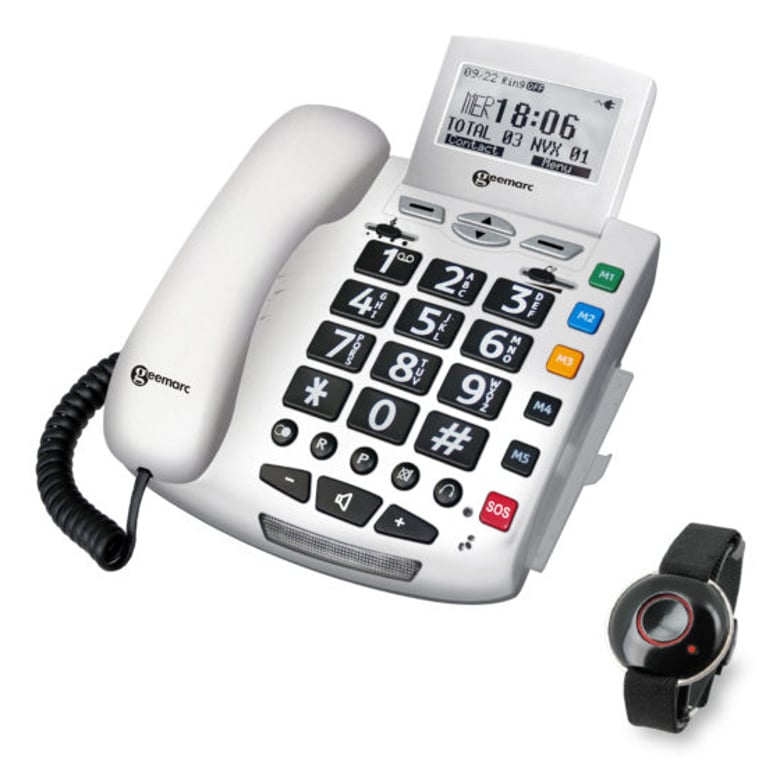 Geemarc Telecom Serenities Telefon analogowy/DECT