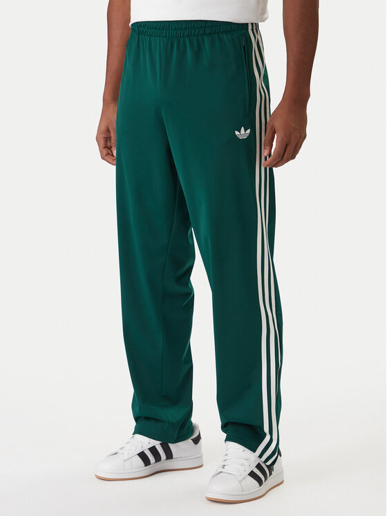 adidas Spodnie dresowe Firebird KD8317 Zielony Loose Fit