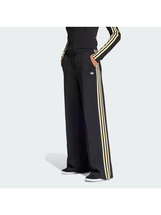 adidas Spodnie materiałowe Sport Tailored KD2963 Czarny Wide Leg