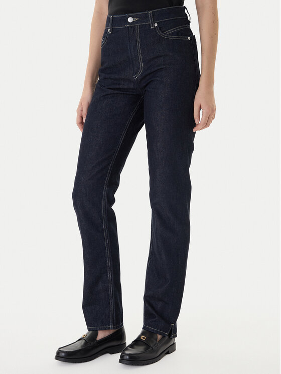 BOSS Jeansy Ada 50552466 Granatowy Slim Fit