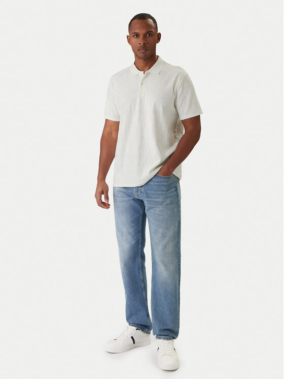 Guess Polo M6RP25 KCFE2 Écru Regular Fit