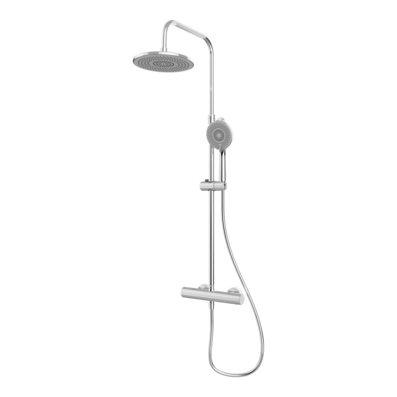 Hanalei Kolumna prysznicowa śr. 23 cm 3-funkcyjna z baterią termostatyczną chrom