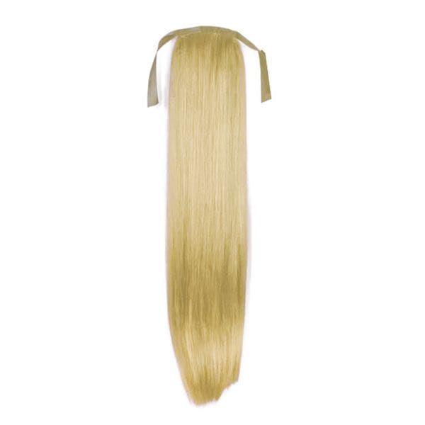 Fashiongirl Przedłużanie włosów Clip In Kucyk #613 Blond - Gładki Klamry i spinki do włosów 1 ct