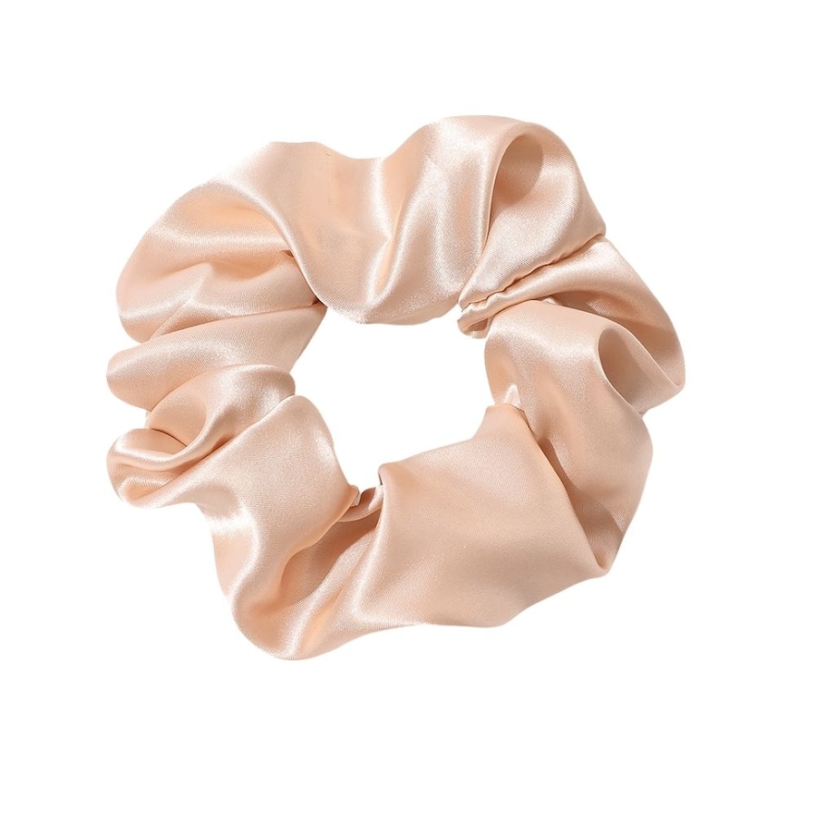 SOHO Satin gumka do włosów - Ciemnozielona Gumki do włosów 1 ct Nude Damski