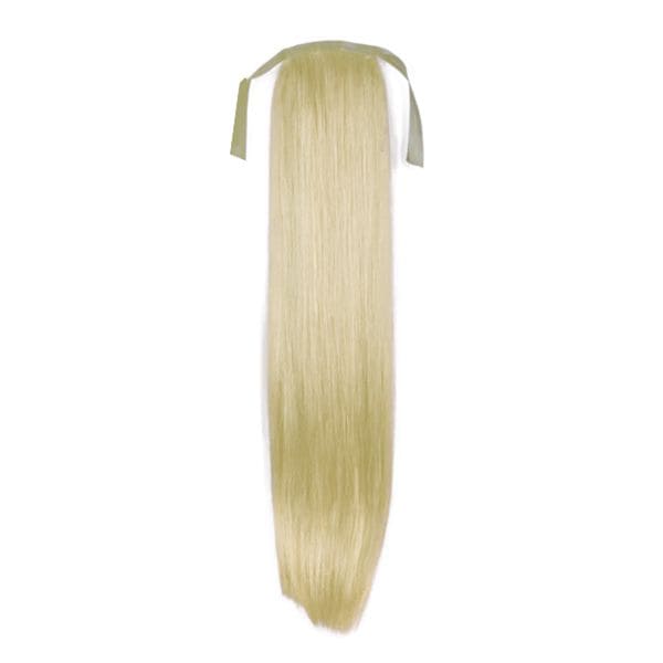 Fashiongirl Przedłużanie włosów kucyk Clip In # 60 Platynowy Blond - Prosty Klamry i spinki do włosów 1 ct Nude