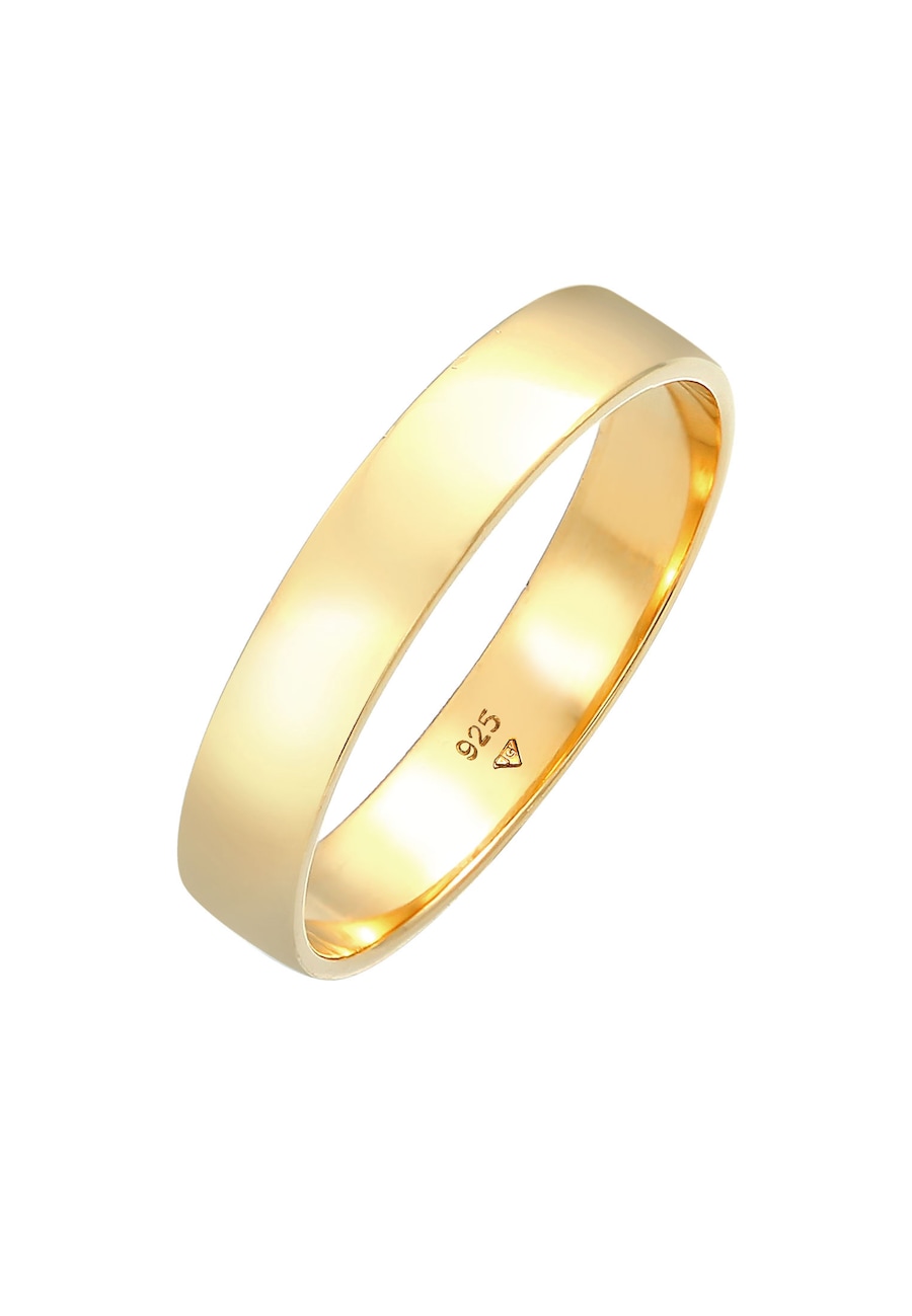 KUZZOI Męski pierścień Minimal Basic Friendship w srebrze 925 Sterling Silver Pierścionki 1 ct Męskie