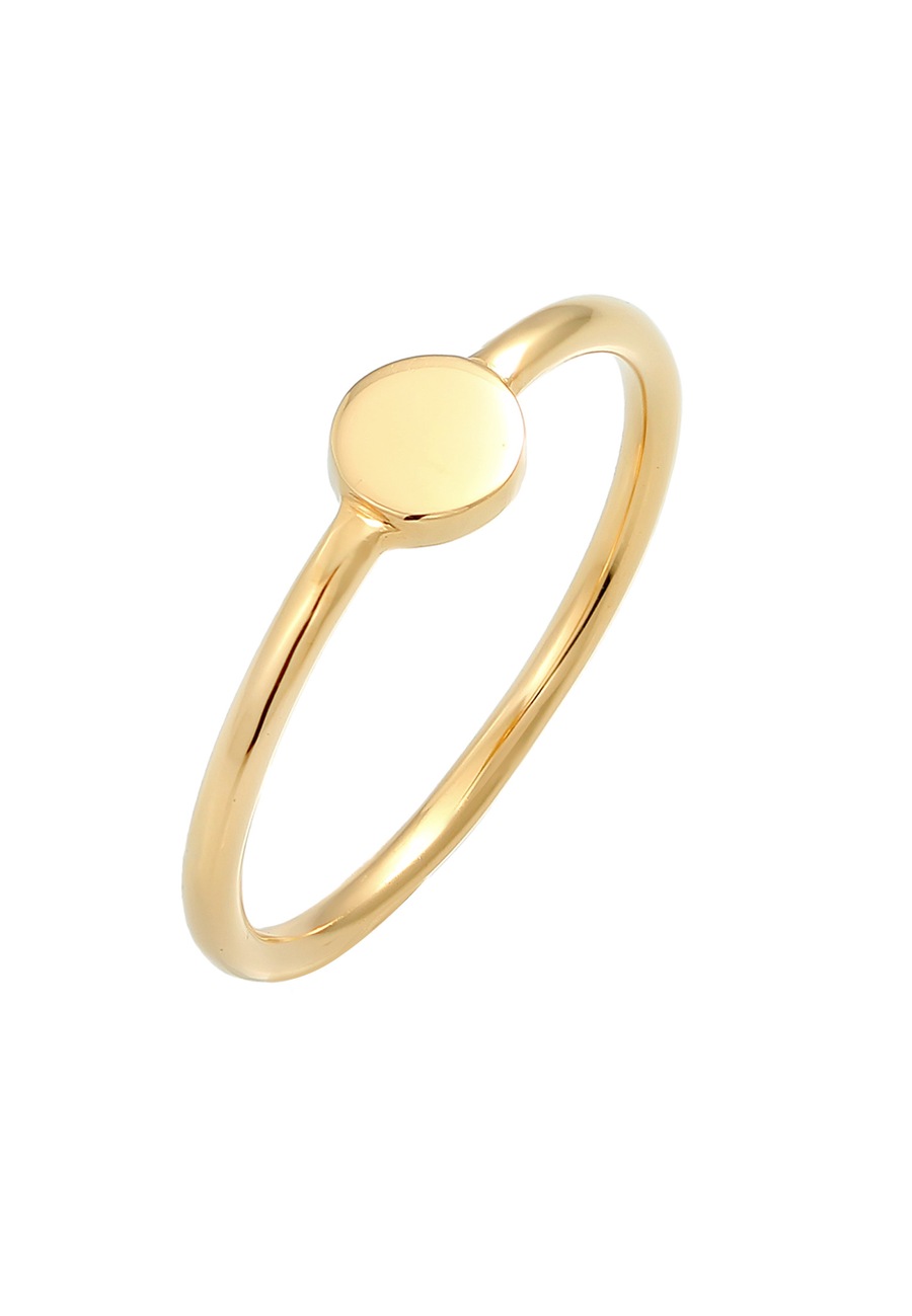 Elli Damski pierścionek do łączenia Geo Basic Trend Blogger w srebrze 925 Sterling Silver Pierścionki 1 ct