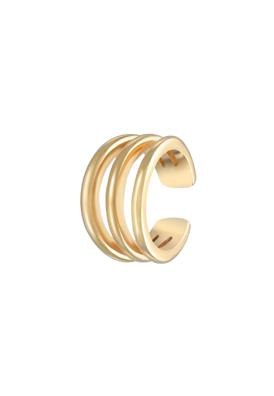 Elli Damska nausznica Modern Basic ze srebra próby 925 srebro 925 Sterling Silver Nausznice 1 ct Damski