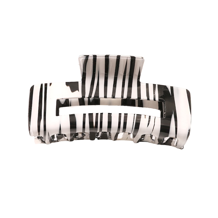 Chris Rubin Ruby spinka klamra do włosów - zebra Klamry i spinki do włosów 1 ct Biały Damski