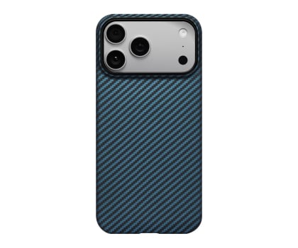 PITAKA Ultra-Slim Case Blue/Grey iPhone 17 Pro Max