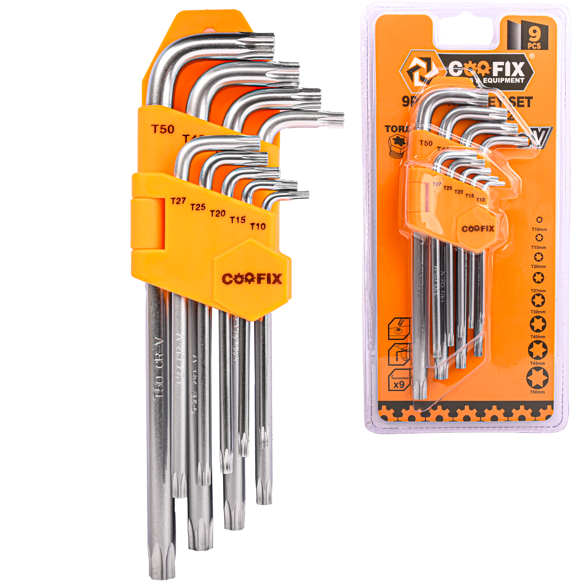Coofix Torx imbusy długie 1,5-10mm CFH-D02001-2