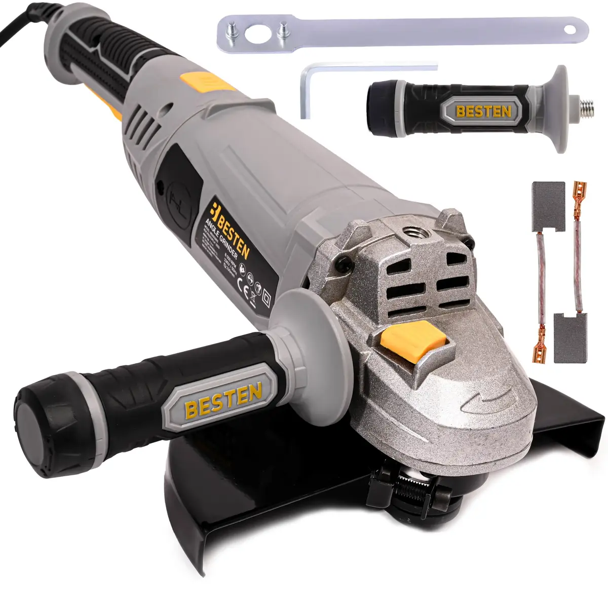 BESTEN BE-2930 Szlifierka kątowa 230 mm 2400 W – Soft Start