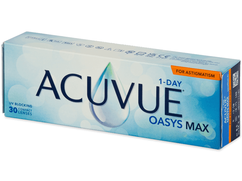 Acuvue Oasys Max 1-Day for Astigmatism (30 soczewek)