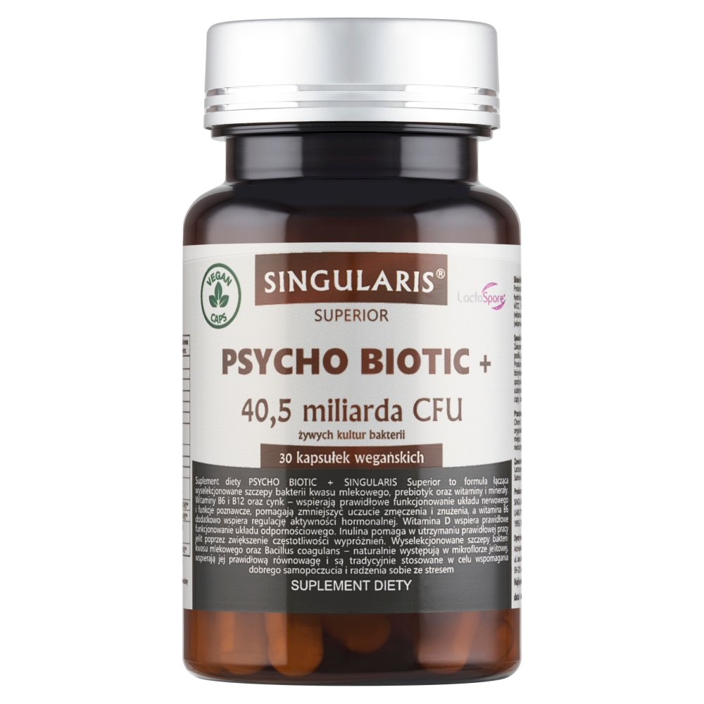 Singularis Superior Psycho Biotic+, 30 kapsułek