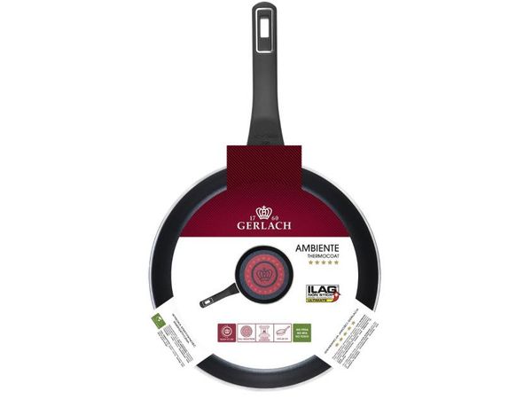 GERLACH Patelnia aluminiowa Ambiente Thermocoat - 28cm