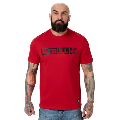 Pit Bull T-Shirt Koszulka Hilltop Red