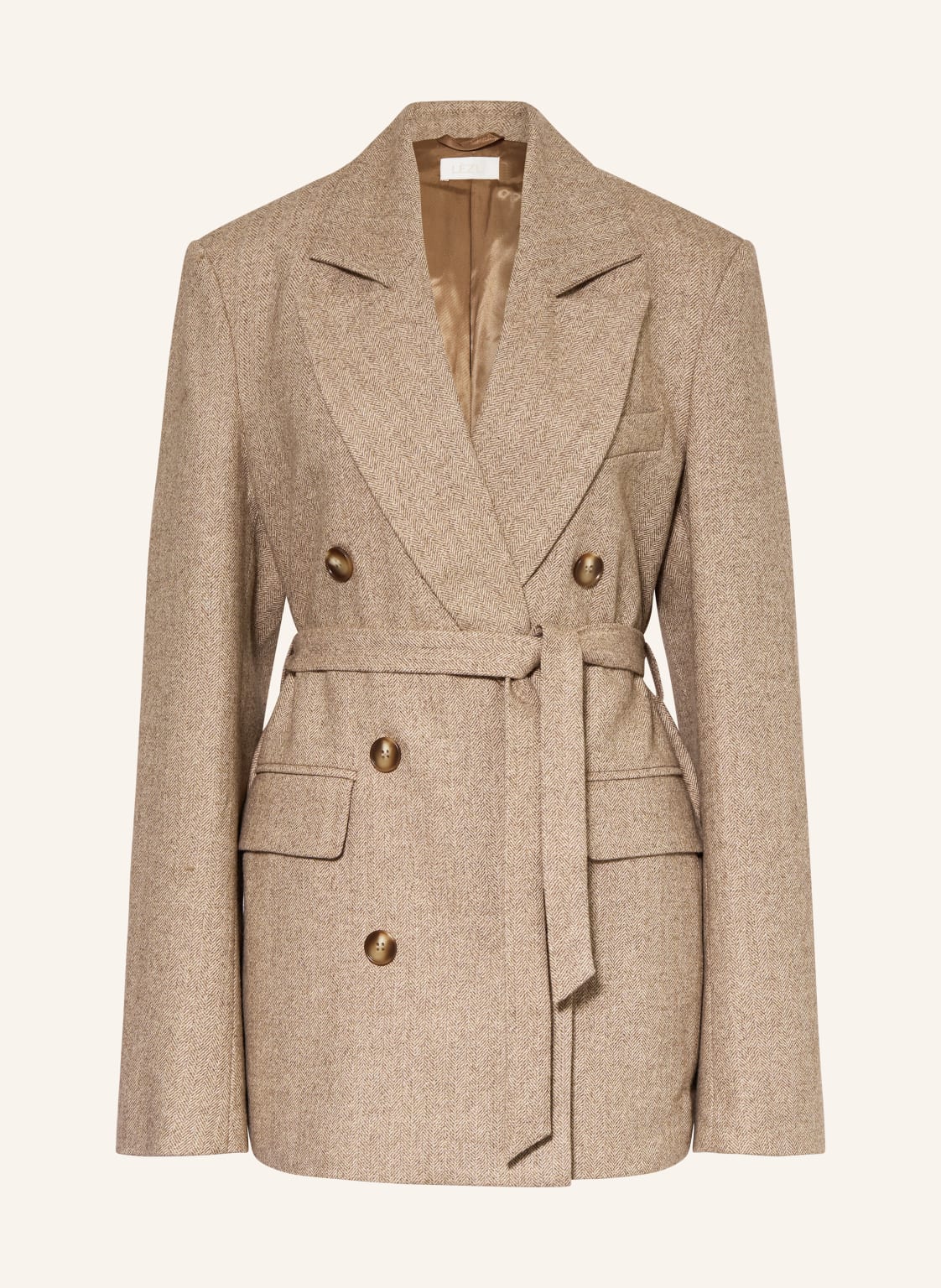 Lezu Marynarka Malou braun