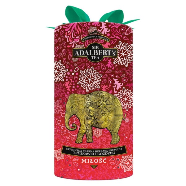 Adalbert'S Tea Miłość Truskawki i Gożdziki 80g Herbata liściasta
