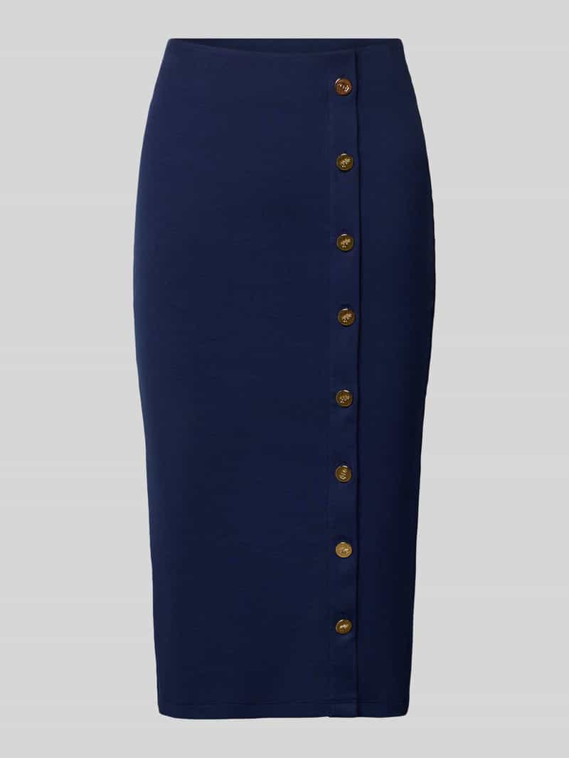 Spódnica ołówkowa z listwą guzikową model ‘TARVER’