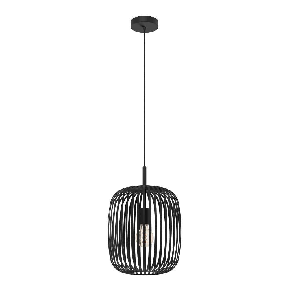 Lampa Wisząca Romazzina 1Xe27 Czarny