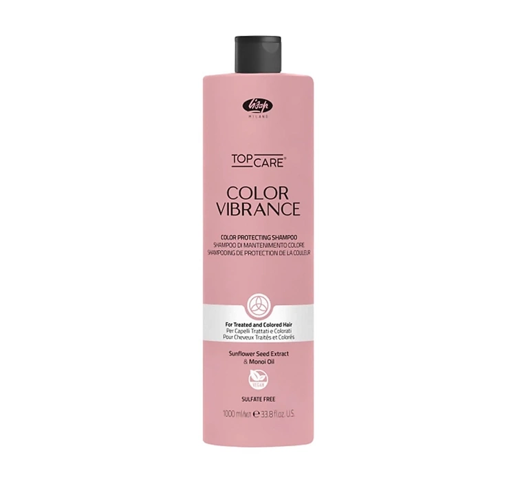 Lisap Milano Top Care Color Vibrance szampon do włosów farbowanych 1000 ml