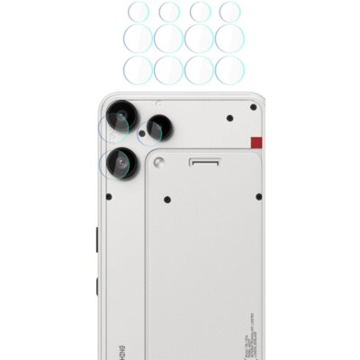 Szkło hybrydowe na obiektyw 3MK Hardy Fusion Lens Protection do Nothing Phone 3A Lite