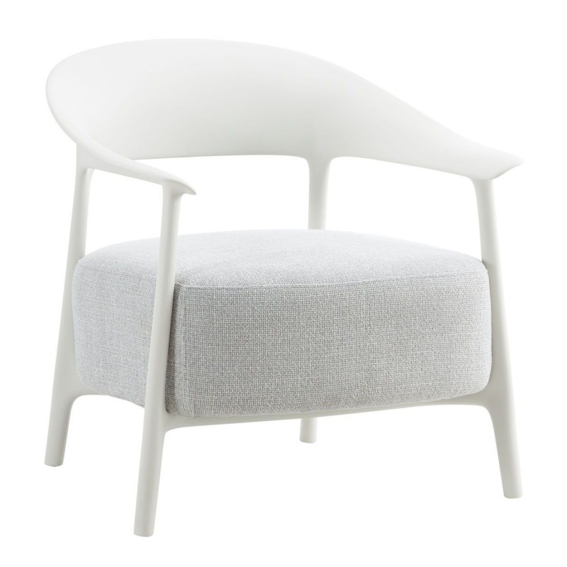 Fotel wypoczynkowy Gotland biały