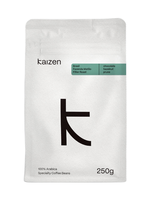 Kawa ziarnista Kaizen Brazil Fazenda Matao Filter 250g