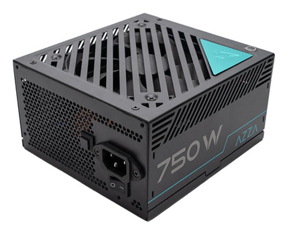 Azza PSAZ-750G moduł zasilaczy 750 W 20+4 pin ATX ATX Czarny PSAZ-750W ARGB