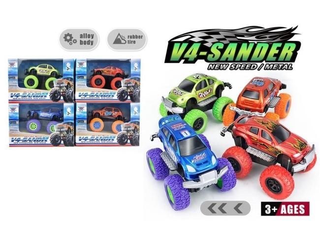 Auto metalowe V4-Sander Mix - zabawka