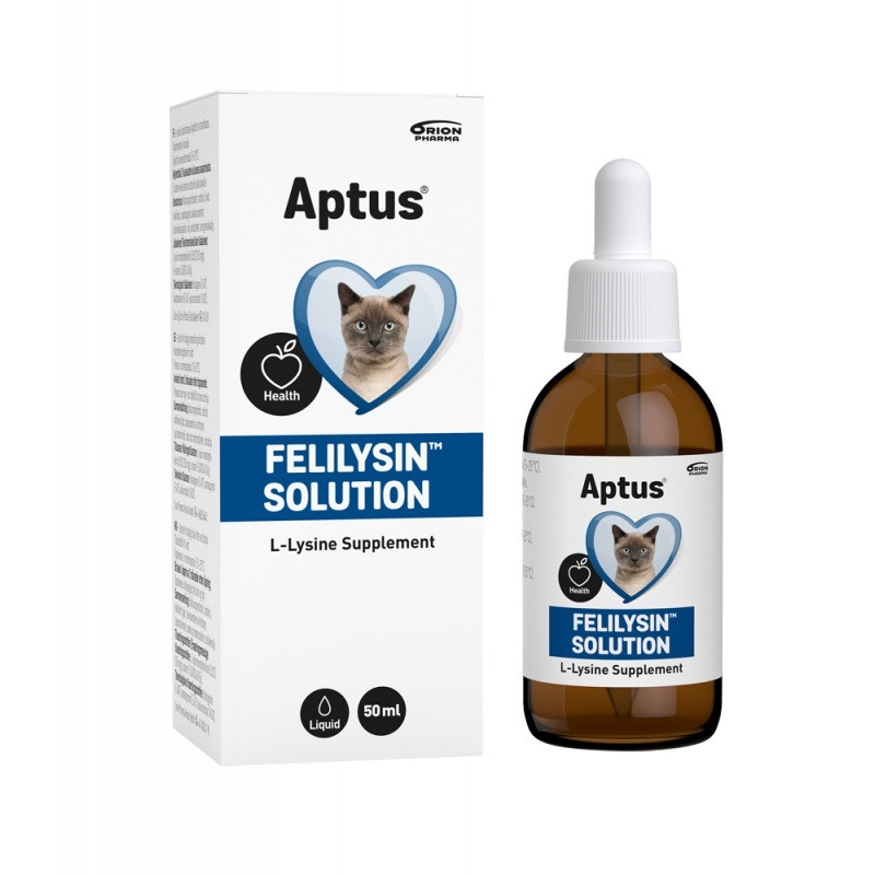 APTUS Felilysin Solution Odporność i stres - suplementy dla kota - 50ml